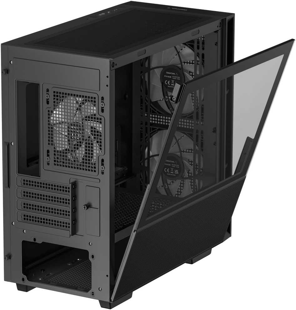 Kompiuterio Korpusas - DeepCool CH360 Juodas