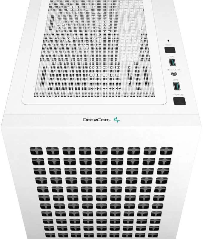 Korpusas Deepcool CH370 Baltas, Micro ATX