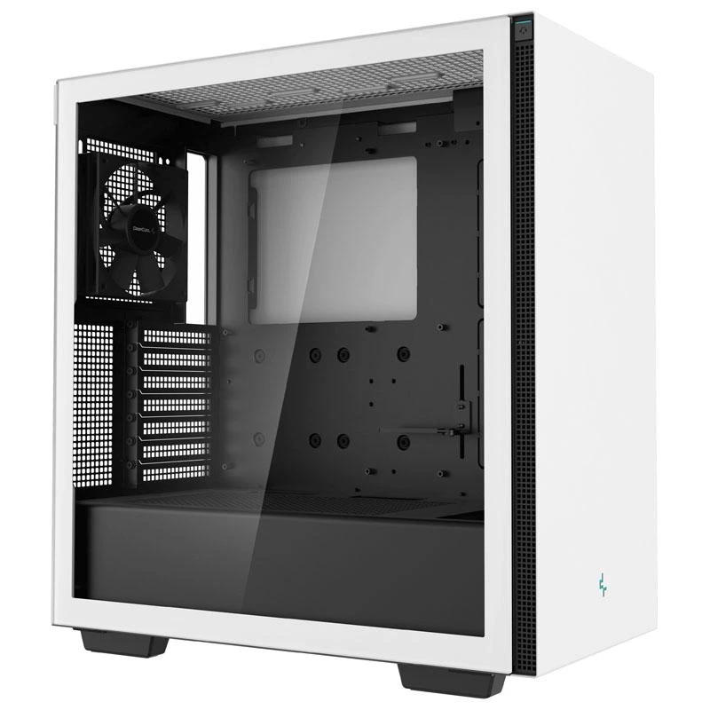 „Deepcool“ | VIDURINIS BOKŠTAS | CH510 | Šoninis langas | Baltas | Vidutinio dydžio bokštas | ATX PS2