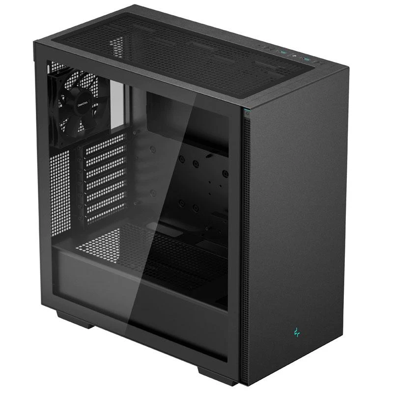 „Deepcool“ | VIDUTINIO BOKŠTO KORPUSAS | CH510 | Šoninis langas | Juodas | Vidutinio bokšto tipo | ATX PS2