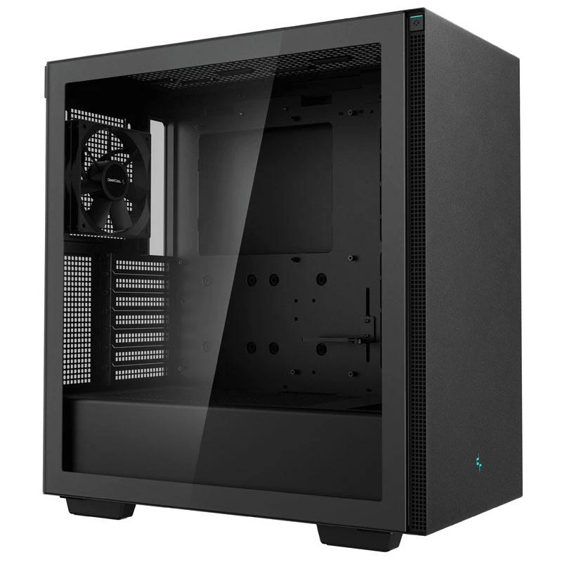 „Deepcool“ | VIDUTINIO BOKŠTO KORPUSAS | CH510 | Šoninis langas | Juodas | Vidutinio bokšto tipo | ATX PS2