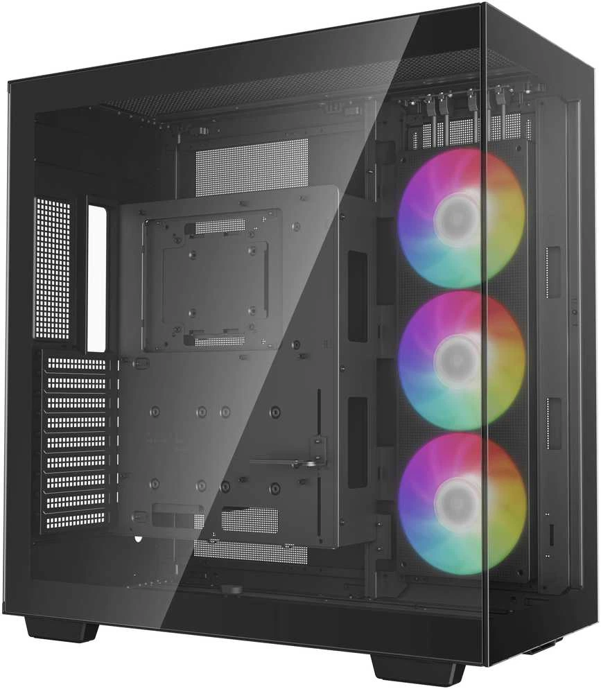 „Deepcool“ | Pilno dydžio bokšto dydžio žaidimų korpusas | CH780 | Šoninis langas | Juodas | ATX+ | ATX PS2