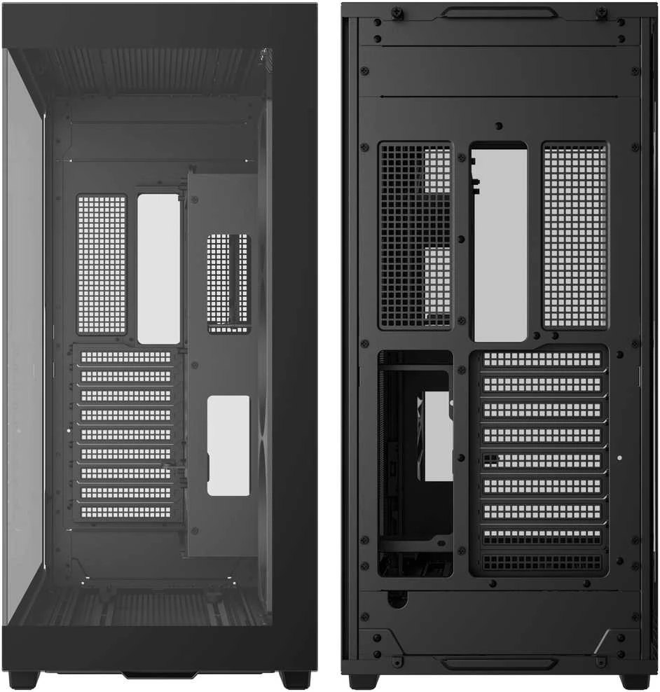 „Deepcool“ | Pilno dydžio bokšto dydžio žaidimų korpusas | CH780 | Šoninis langas | Juodas | ATX+ | ATX PS2
