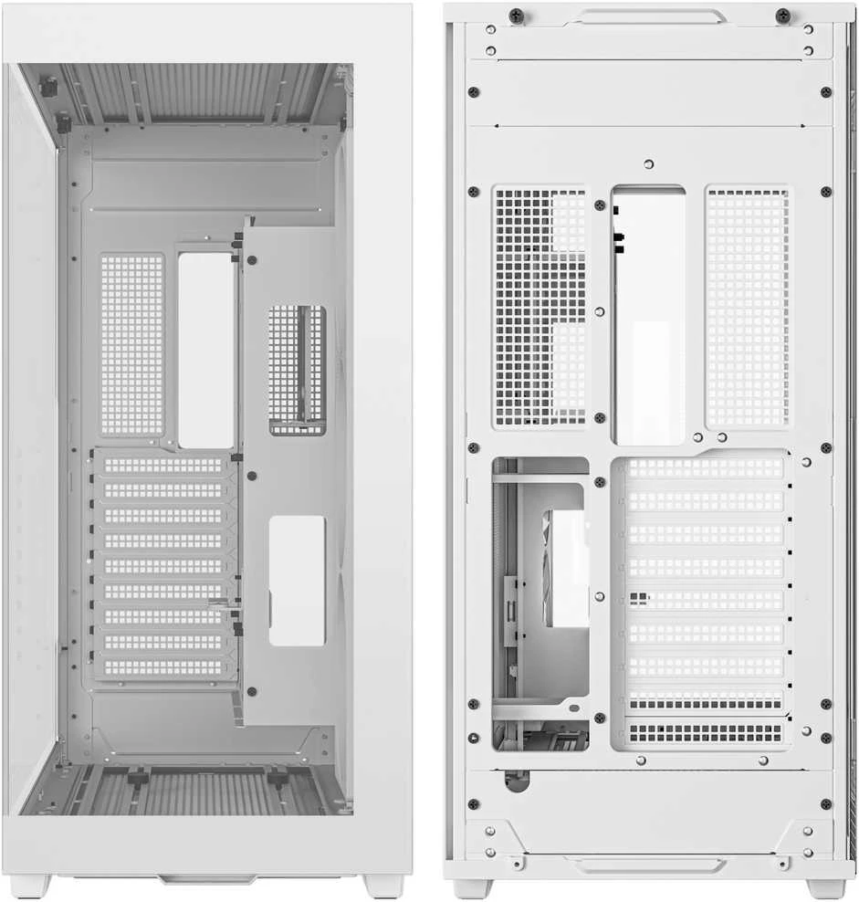 „Deepcool“ | Pilno dydžio bokšto dydžio žaidimų korpusas | CH780 WH | Šoninis langas | Baltas | ATX+ | ATX PS2