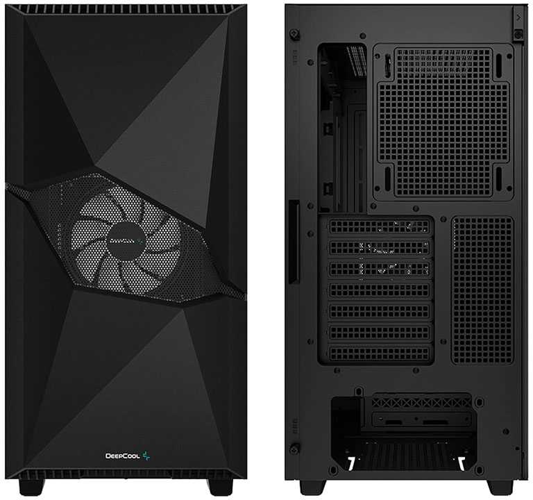 Korpusas Deepcool CYCLOPS BK MID TOWER CASE (R-BKAAE1-C-1)