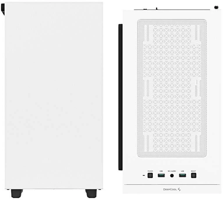 Kompiuterio korpusas Deepcool MACUBE 110 WH, Baltos spalvos (R-MACUBE110-WHNGM1N-G-1)