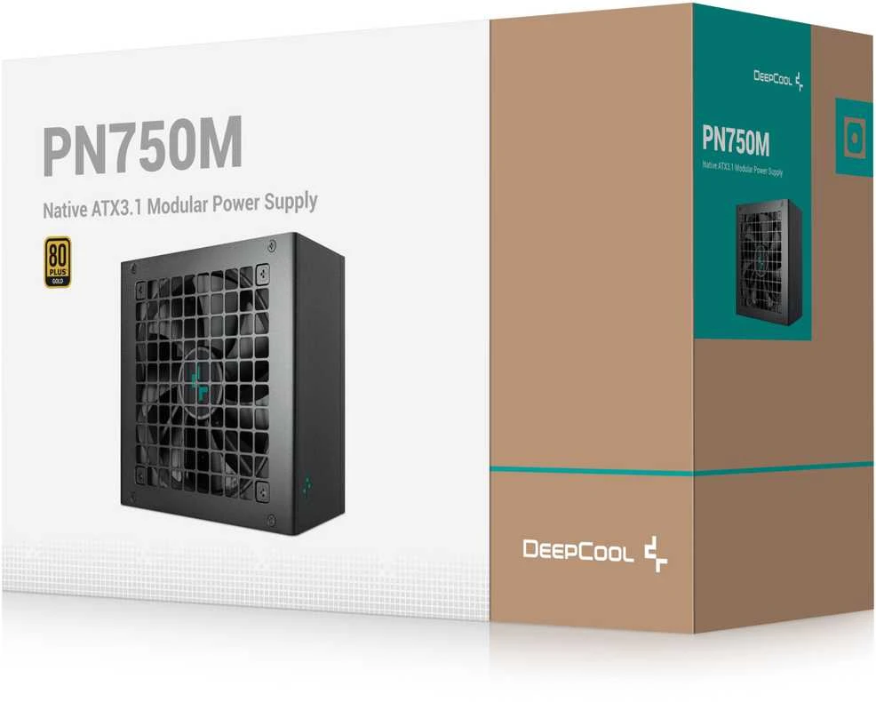 Maitinimo blokas Deepcool PN750M, 750 W, 80 Plus Gold