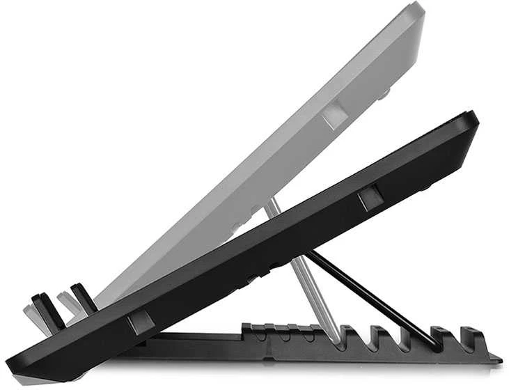 Deepcool | U-Pal | Notebook stand- cooler iki 19" | Juodas