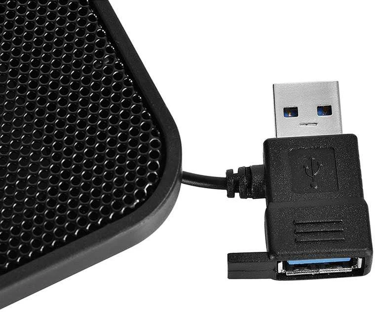 Deepcool | U-Pal | Notebook stand- cooler iki 19" | Juodas