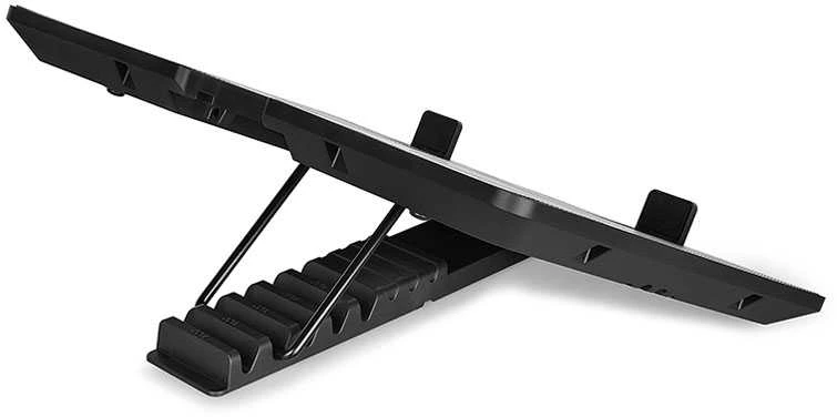 Deepcool | U-Pal | Notebook stand- cooler iki 19" | Juodas
