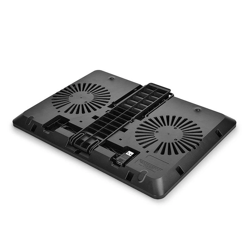 Deepcool | U-Pal | Notebook stand- cooler iki 19" | Juodas