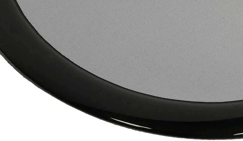 DEMCiflex dulkių filtras 120mm, apvalus - juodas/juodas