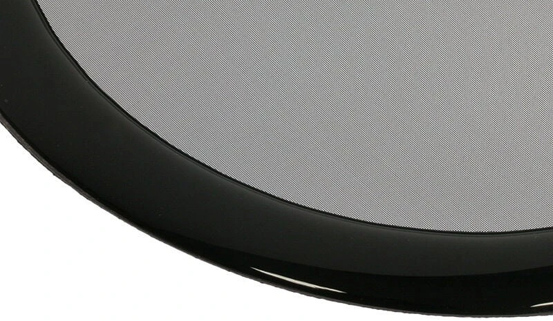 DEMCiflex dulkių filtras 120mm, apvalus - juodas/juodas