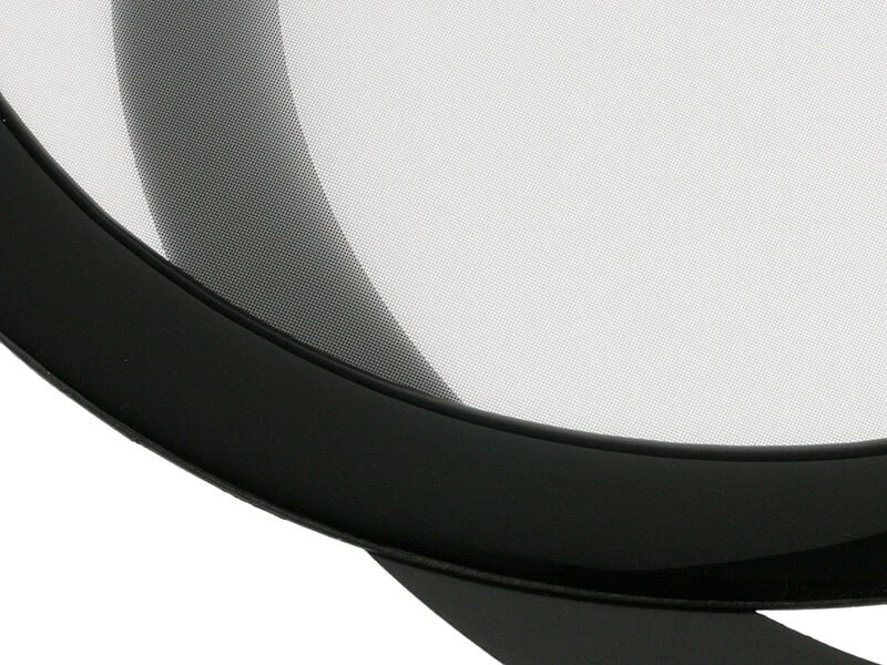DEMCiflex dust filter 140mm, round – juodos ir baltos spalvos
