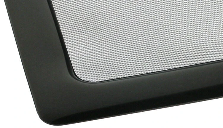 DEMCiflex Dust Filter 140mm, square – juodas/juodas
