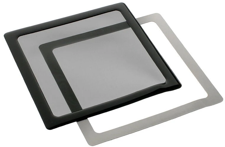 DEMCiflex Dust Filter 140mm, square – juodas/juodas