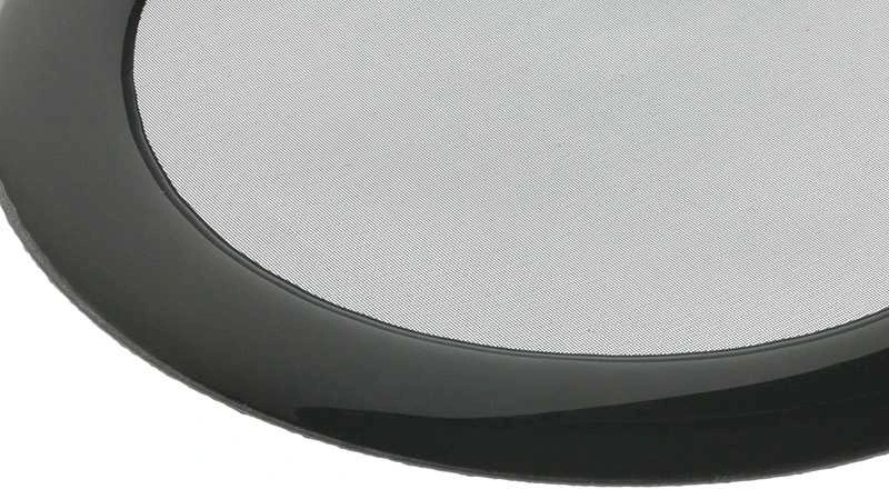 DEMCiflex dulkių filtras 80 mm, apvalus – juodas/juodas