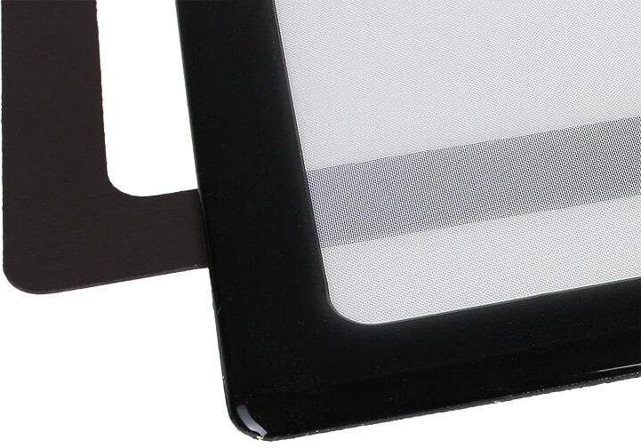 DEMCiflex dust filter 80mm, quadro – juodos it baltos spalvos