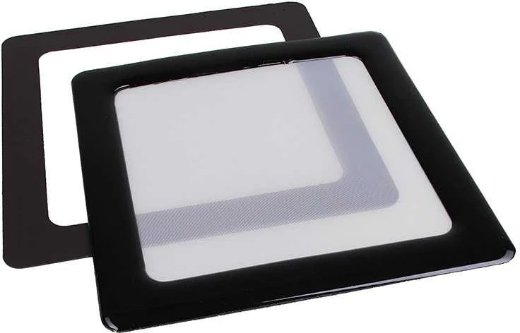 DEMCiflex dust filter 80mm, quadro – juodos it baltos spalvos