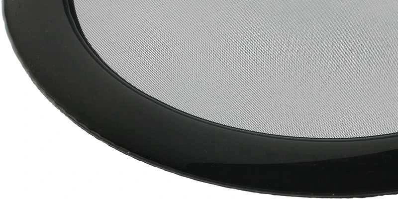 DEMCiflex dulkių filtras 92 mm, apvalus – juodos spalvos