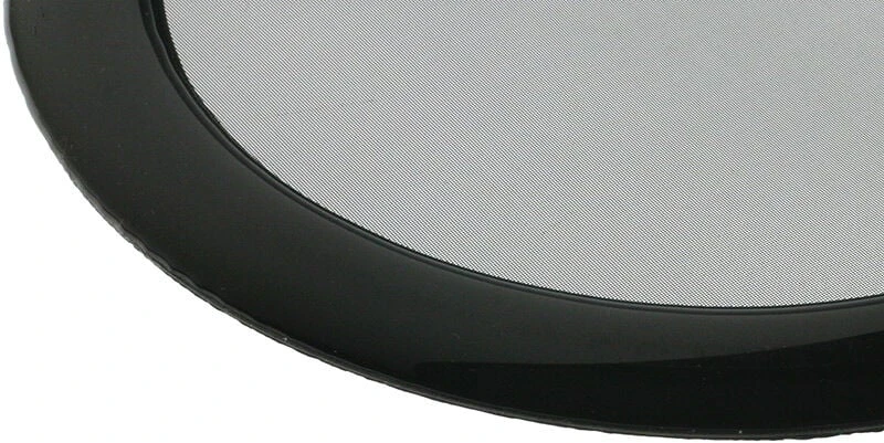 DEMCiflex dulkių filtras 92 mm, apvalus – juodos spalvos