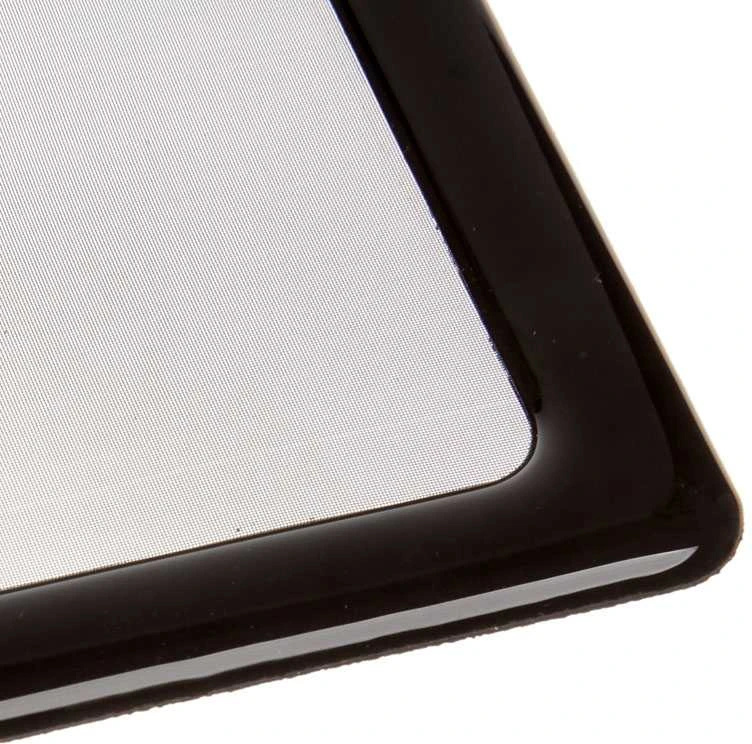 Demciflex dust filter front panel – juodos spalvos