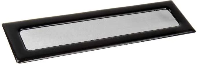 Demciflex dust filter front panel – juodos spalvos