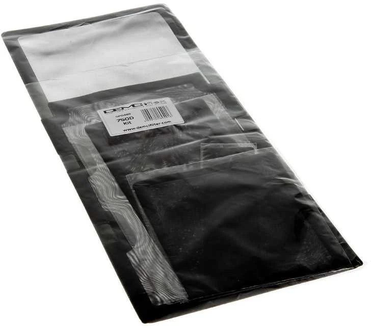Demciflex Dulkių filtrų rinkinys, skirtas „Corsair Obsidian 750D“ – juodos spalvos