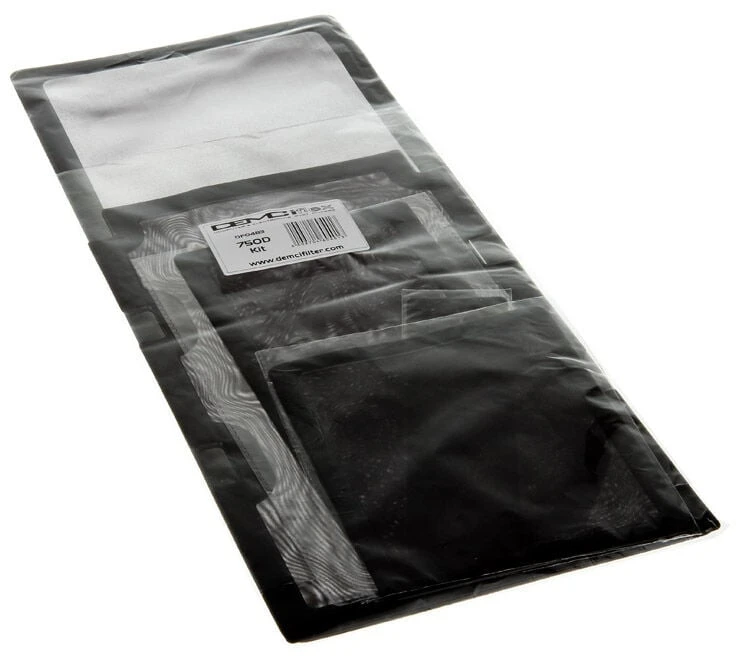 Demciflex Dulkių filtrų rinkinys, skirtas „Corsair Obsidian 750D“ – juodos spalvos