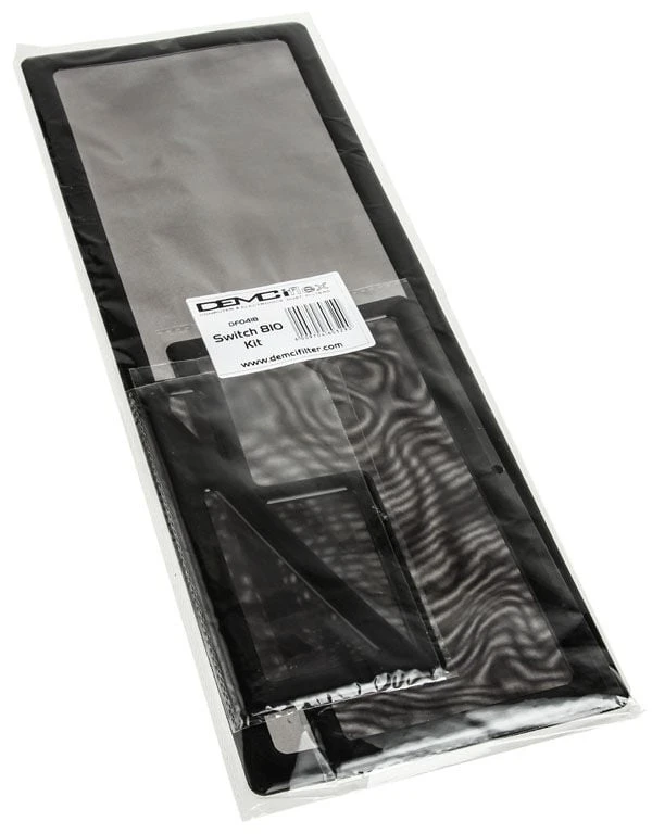 Demciflex dulkių filtrų rinkinys NZXT Switch 810 - juodas/juodas