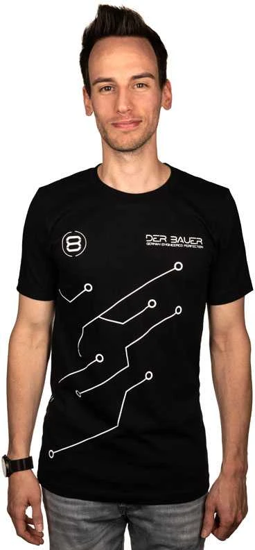 „der8auer“ marškinėliai PCB dizainas (XL)