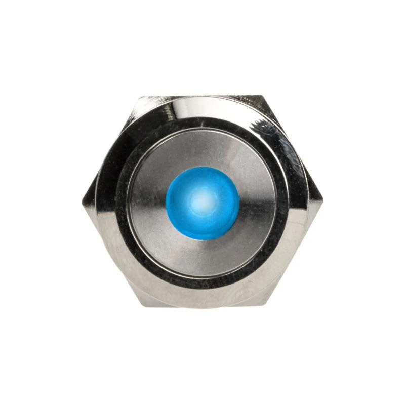 DimasTech Vandalism Button 22mm, Silverline Dot – RGB