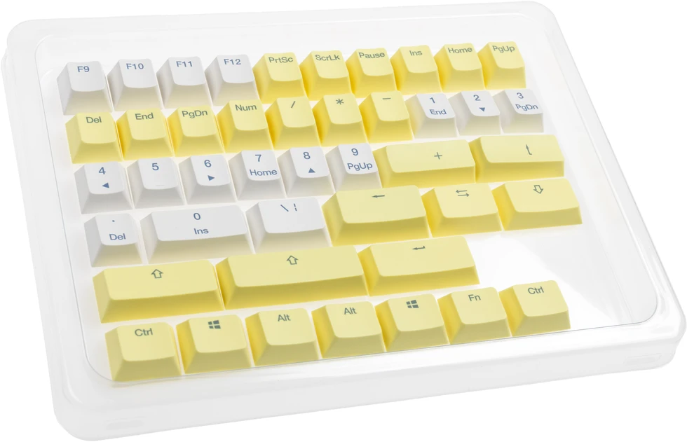 Klaviatūra Ducky Ducky x Fallout Keycap Set – 132 vnt, ANSI US išdėstymas