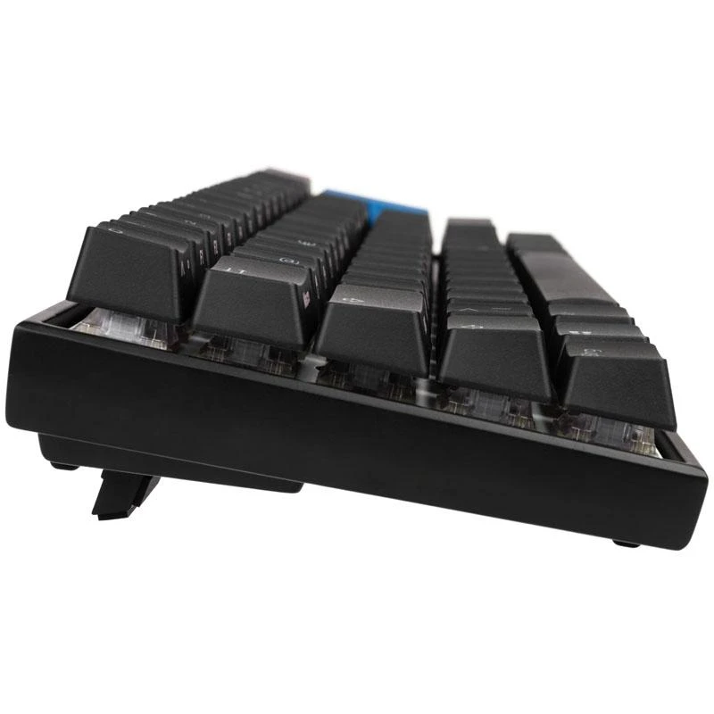 Ducky Mecha Mini Klaviatūra žaidimams, MX-Speed-Sidabrinis, RGB-LED - juodas