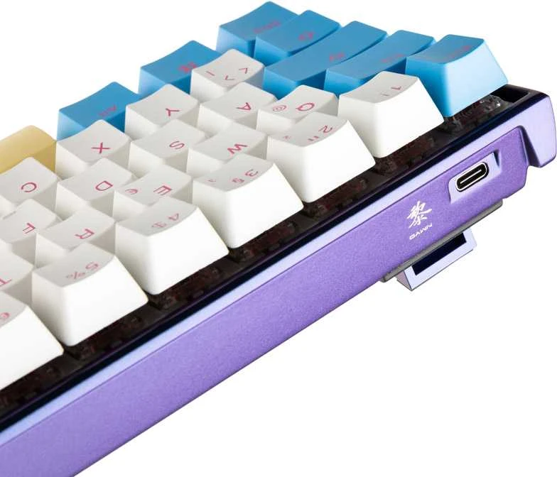 Klaviatūra Mėlynas „Ducky Mecha SF Limited Dawn“ leidimas, RGB LED – MX mėlyna