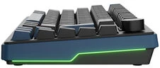 Ducky OK-M 75 Klaviatūra žaidimams, 75%, Hot-Swappable, RGB, ANSI – KTT Wine Raudona Switches