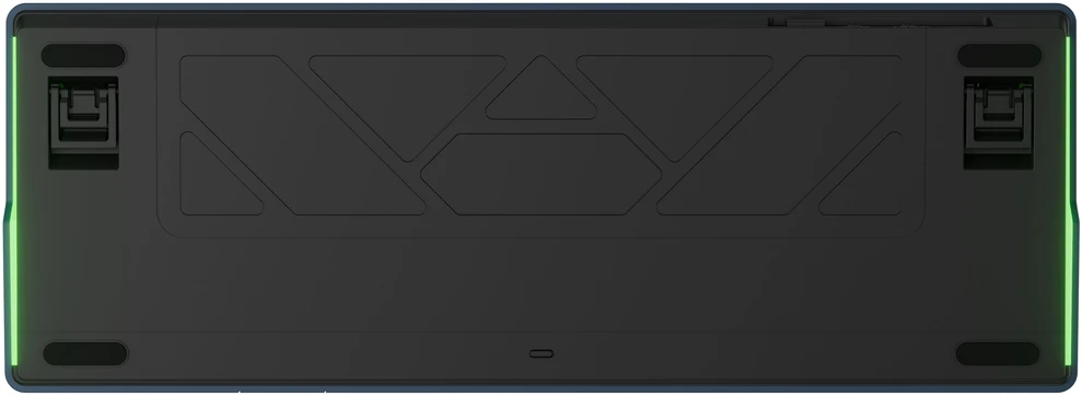 Ducky OK-M 98 žaidimų klaviatūra, 98 %, Hot-Swappable, RGB, ANSI – KTT Wine raudoni jungikliai