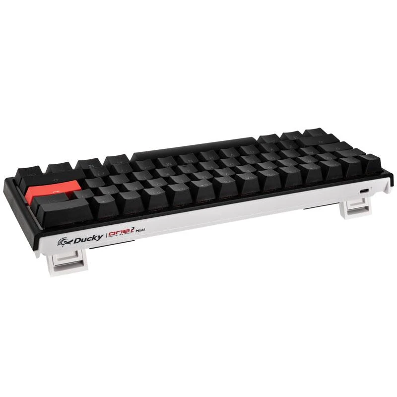 Mechaninė klaviatūra Ducky One 2 Mini RGB, PBT, MX Speed Sidabrinis, US išdėstymas