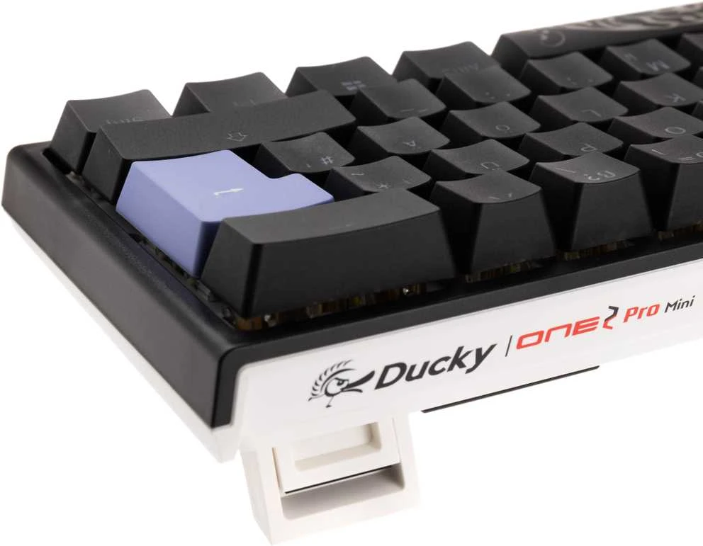 Klaviatūra Ducky One 2 Pro Mini Cherry Silent Raudona (DKON2061ST-SDEPDAZT2)
