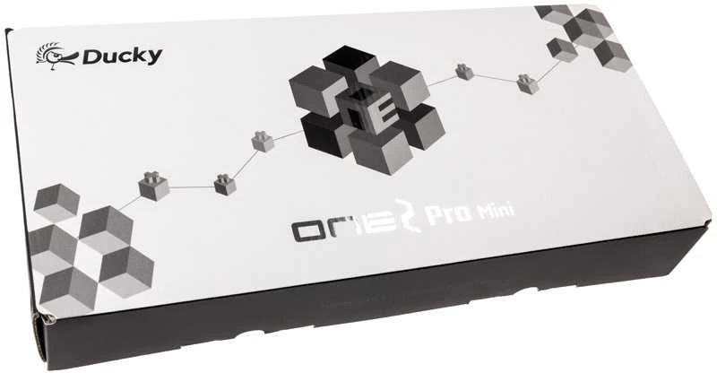 Ducky One 2 Pro Mini Klaviatūra žaidimams, RGB LED - Kailh Raudona
