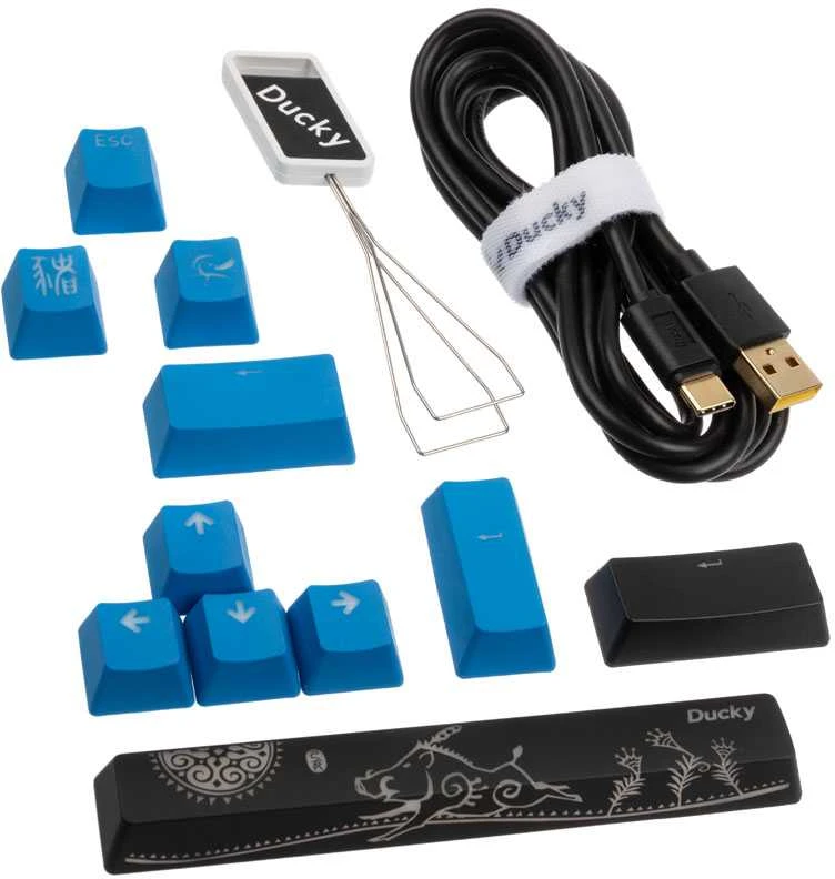 Ducky ONE 2 SF RGB mechaninė klaviatūra | US, MX Mėlyna Switch