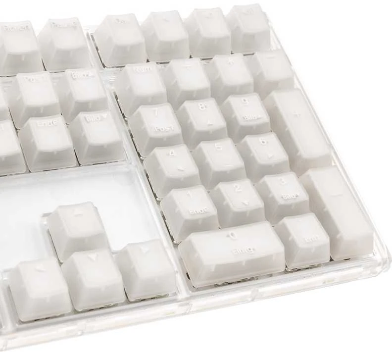 Ducky One 3 Aura Baltas Klaviatūra žaidimams, RGB LED - MX-Brown