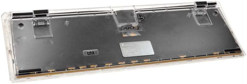 Ducky One 3 Aura Baltas Klaviatūra žaidimams, RGB LED - MX-Brown