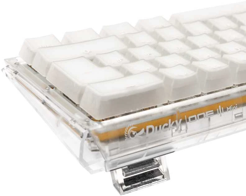 Klaviatūra Ducky One 3 Aura Baltas Mini MX-Raudona (DKON2161ST-RDEPDAWWWWC1)