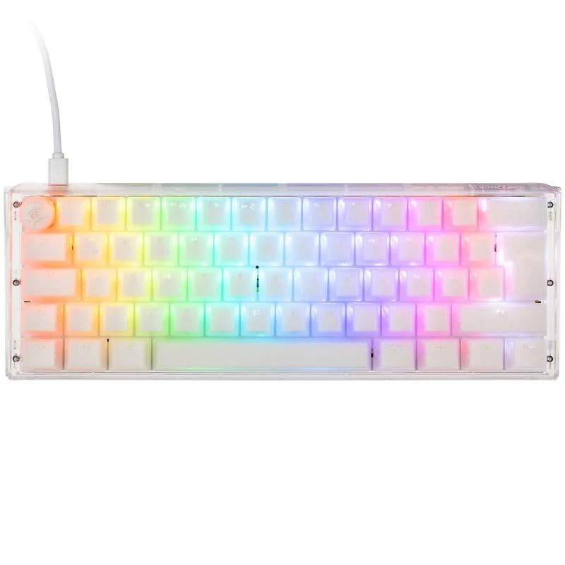 Klaviatūra Ducky One 3 Aura Baltas Mini MX-Brown (DKON2161ST-BDEPDAWWWWC1)