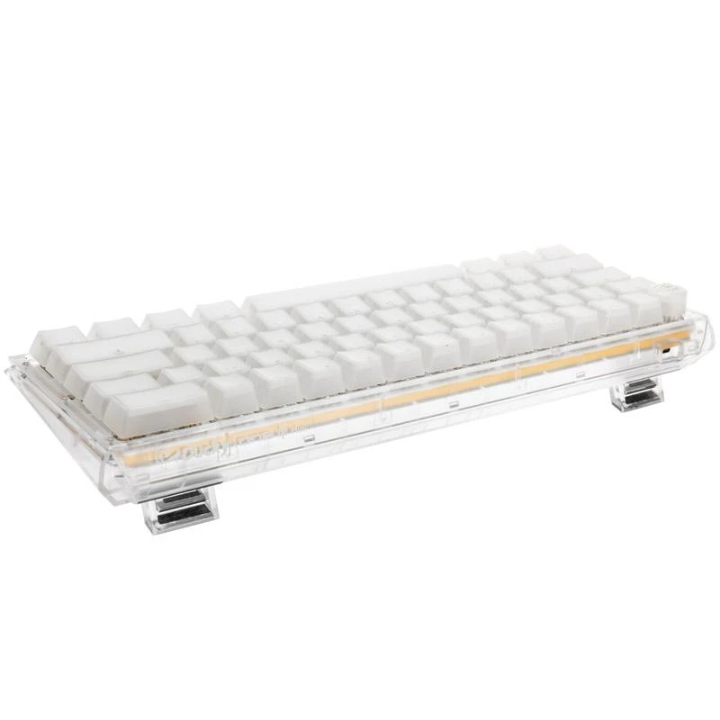 Klaviatūra Ducky one 3 Aura balta mini raudona (US)