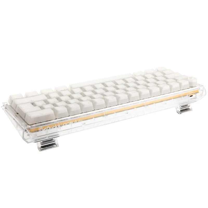 Klaviatūra Ducky One 3 Aura Mini MX-Silent-Raudona Balta (DKON2161ST-SDEPDAWWWWC1)