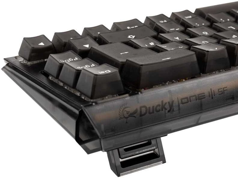 Mėlyna Ducky One 3 Aura Juodas SF Klaviatūra žaidimams, RGB LED - MX-Mėlyna