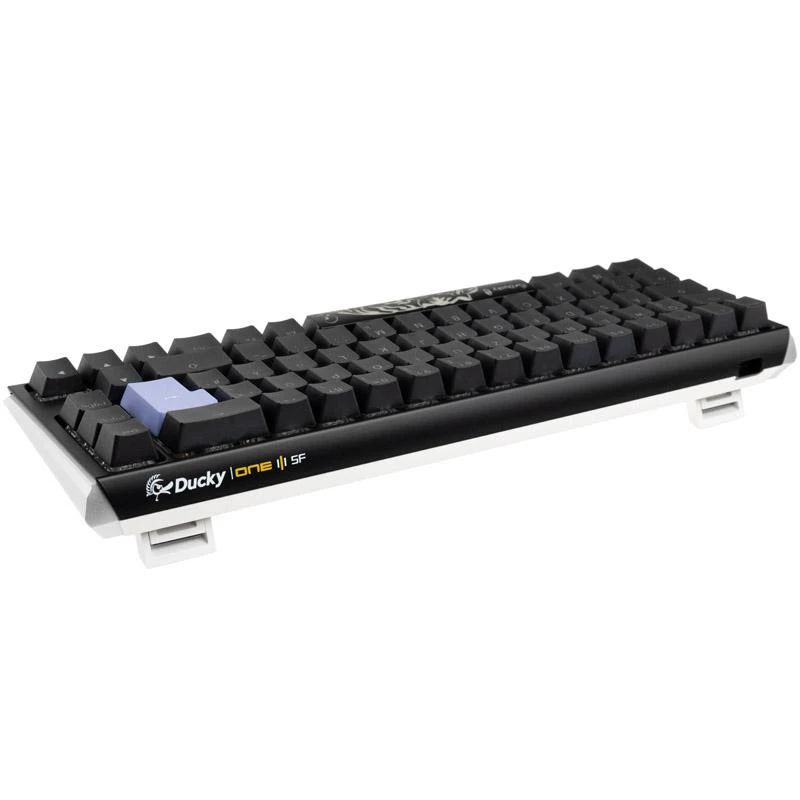 Ducky One 3 Classic Juodas/Baltas SF Klaviatūra žaidimams, RGB LED - MX-Juodas