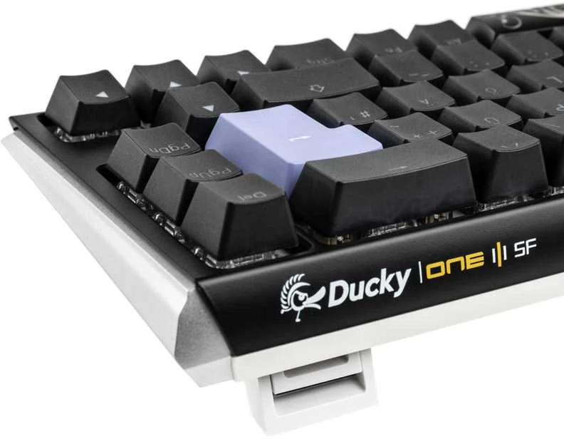 Ducky One 3 Classic Juodas/Baltas SF Klaviatūra žaidimams, RGB LED - MX-Juodas